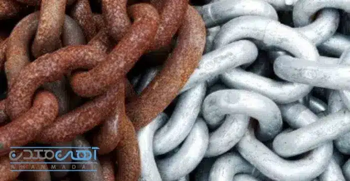 بکارگیری سند بلاست برای از بین بردن زنگ زدگی آهن